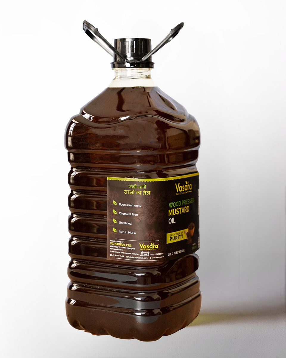 Cold Pressed Mustard Oil 5l Vasara Oils