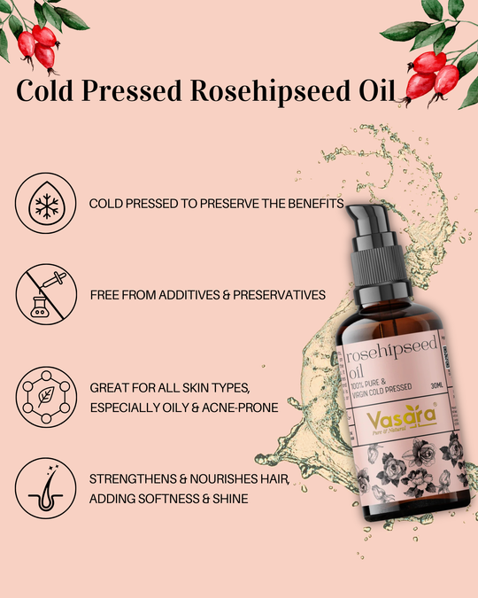 Cold Pressed Rosehipseed Oil 30ml