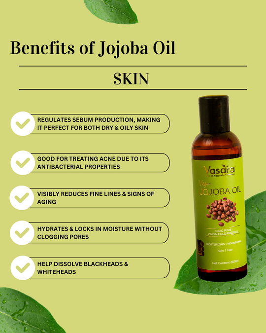 Cold Pressed Jojoba Oil, 200ml