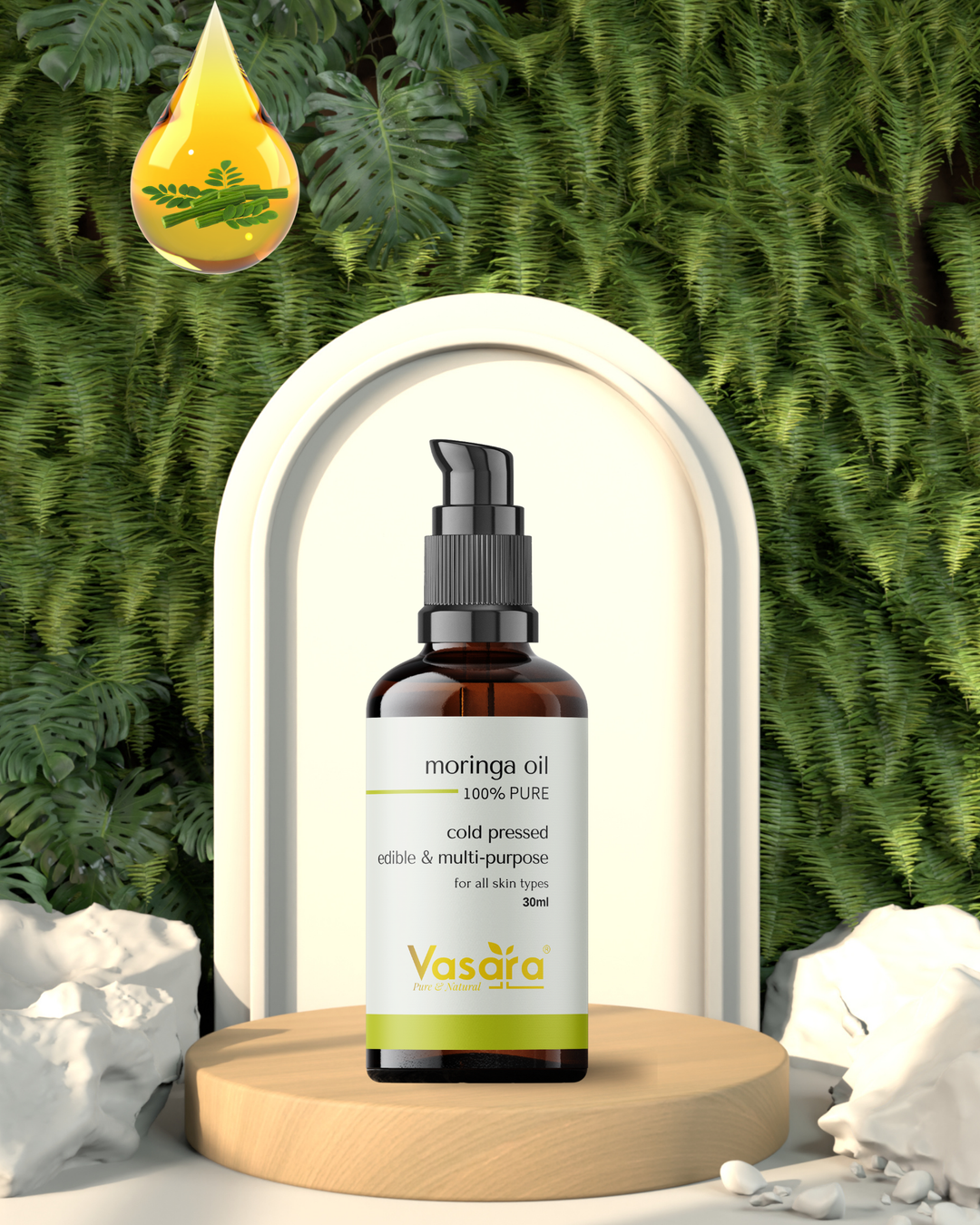 Cold Pressed Moringa Oil 30ml