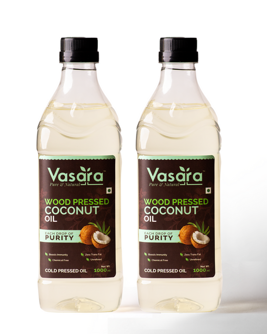 Wood Pressed Coconut Oil Combo Pack 2x1L