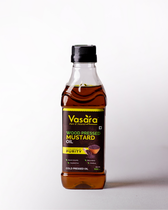 Cold Pressed Mustard Oil (Wood pressed) 500 ml