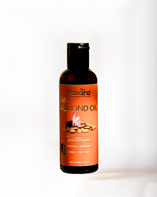 Saffron infused Cold pressed Almond Oil, 100ml