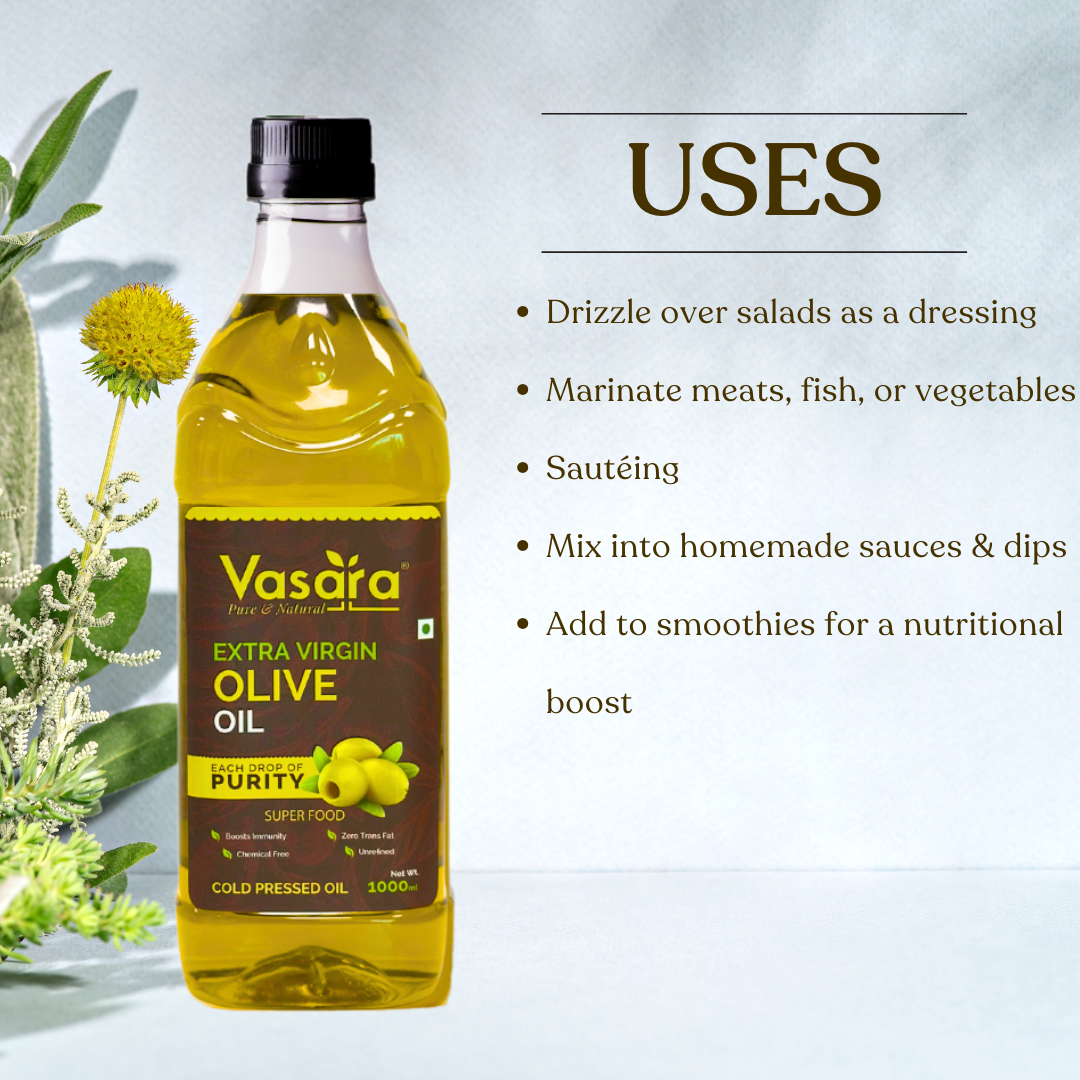 uses of cold pressed olive oil