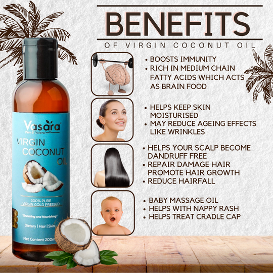 benefits of cold pressed virgin coconut oil