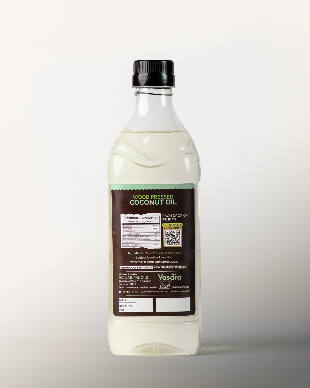 cold pressed coconut oil combo 1L