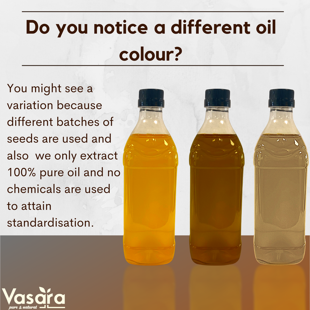 oil colour difference