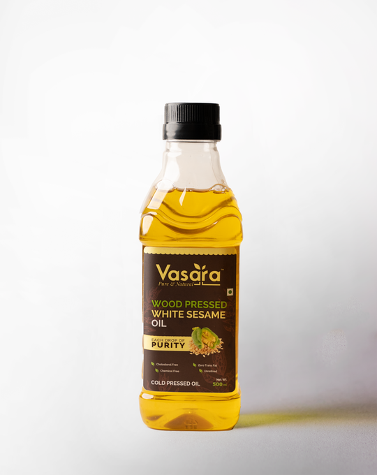 cold pressed white sesame oil 500ml