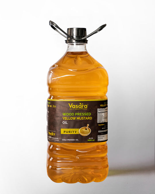 cold pressed yellow mustard oil 5L