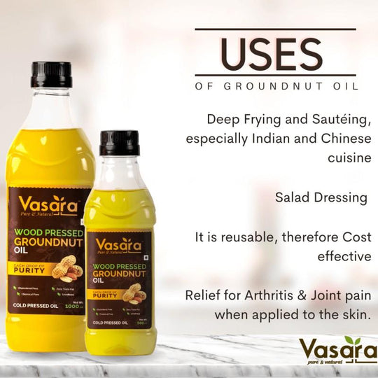 cold pressed groundnut oil uses