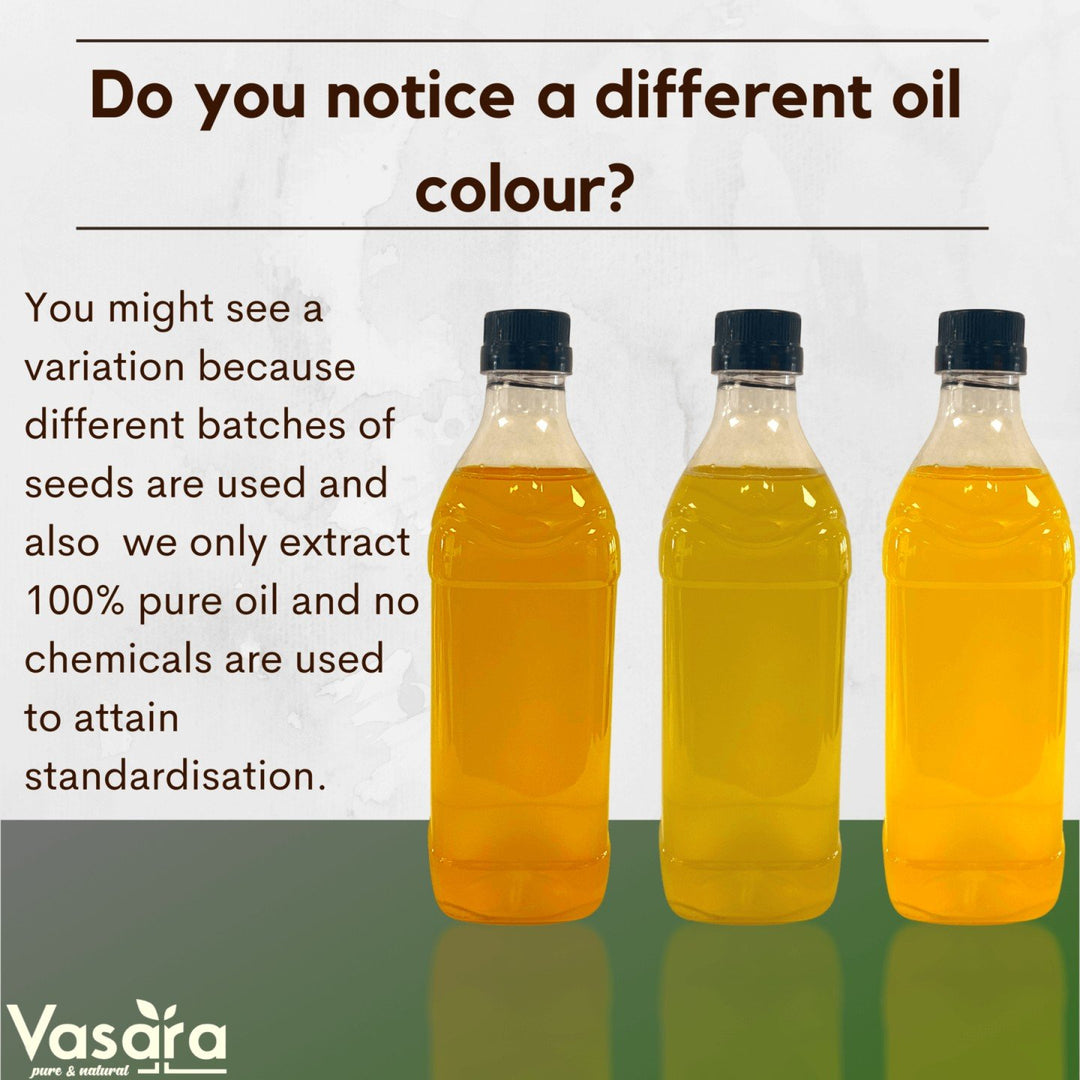 cold pressed oils variations