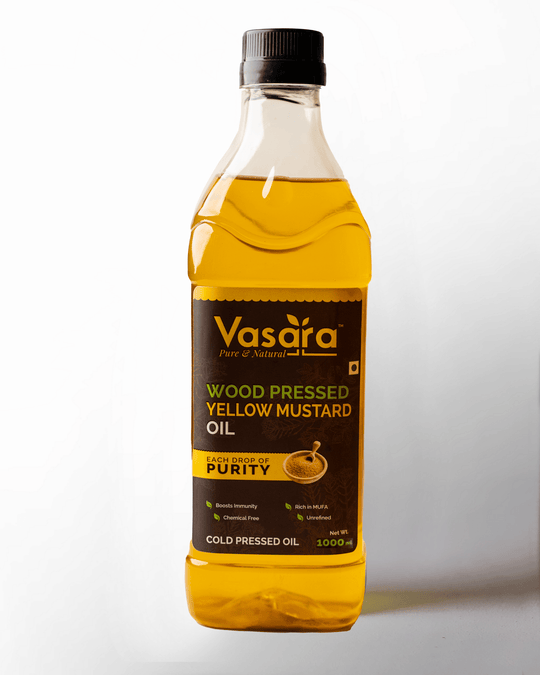 cold pressed yellow mustard oil 1L